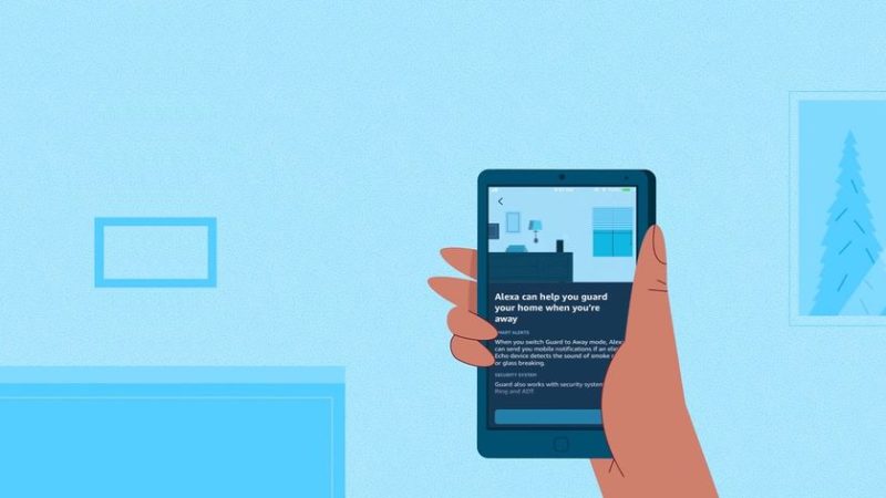 Amazon’s Alexa Guard can alert you if an Echo detects smoke alarm, breaking glass